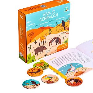 Viva o Cerrado! - Livro e jogo da memória Araquarela