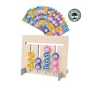 Trilha dos Bichos - Brinquedo Educativo Polibrinq
