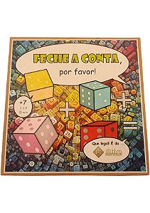 Fecha a Conta, por favor! - Jogo de Tabuleiro Mitra Jogos