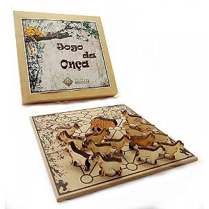 Jogo da Onca - Jogo de Tabuleiro Mitra Jogos