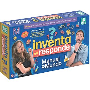 Inventa ou Responde Manual do Mundo - Nig Jogos