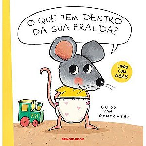 O que tem dentro da sua fralda? - Livro Infantil