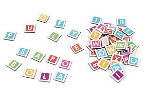 Formando palavras - Jogo para Alfabetização Babebi