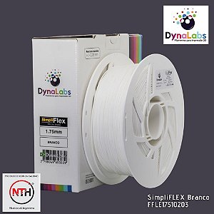 Filamento DynaLabs SimpliFLEX Branco