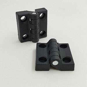 Dobradiça plástica 40x40 mm