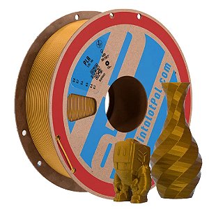 Filamento PLA PrintaLot Metalizado Ouro