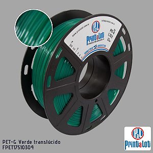 Filamento PETG PrintaLot Verde translúcido