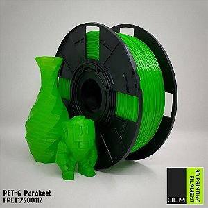 Filamento PETG OEM 3DPF Verde (Parakeet)