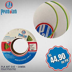 Filamento PrintaLot PLA ART DUE Samba 0.25Kg