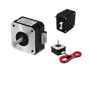 Motor de passo Nema 17 modelo 17HS4023 (Pancake)