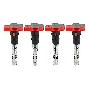 Kit Bobina Ignição VW Jetta Tiguan Fusca Audi A1 A3 - 077905115AB ORIGINAL