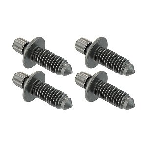 Kit 4 Parafuso Sacador Flauta Comutador Coluna De Direção VW Polo Fox Tiguan Jetta Audi A3 Q3