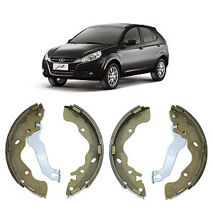 Jogo Sapata De Freio Jac J3 1.4 16V 2011 2012 2013 2014 2015