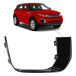 Moldura Preta Grade Do Farol de Milha Direito Range Rover Evoque 2016 2017 2018 2019
