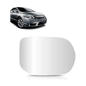 Lente Espelho Do Retrovisor Lado Direito Honda Civic 06/11 - 2147m