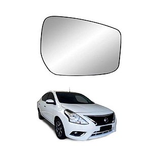 Lente Espelho Do Retrovisor Lado Direito Nissan Versa 2015/2018 - 2363m