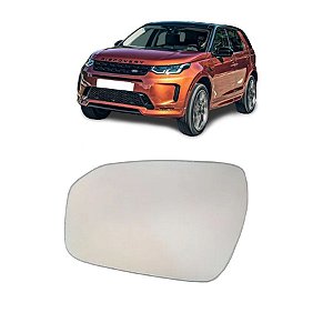 Lente Espelho Do Retrovisor Lado Esquerdo Land Rover Evoque / Discovery Sport