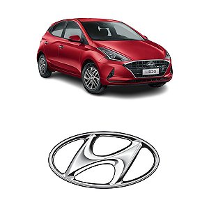 Emblema Grade Dianteira Hyundai HB20 / HB20S 2020 a 2021