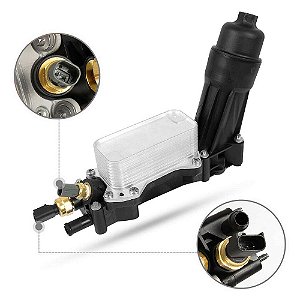 Resfriador Radiador De Óleo Com Sensores Jeep Grand Cherokee Dodge Journey Chrysler 300