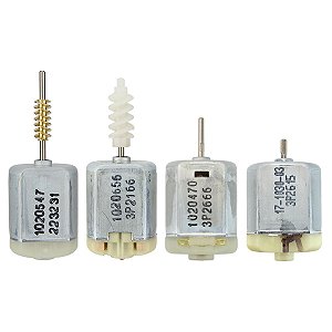 Kit Motor Fechadura Trava Elétrica Johnson Vw Jetta Golf / Ford Focus Fiesta - 17103003 / 1020470 / 1020547 / 1020656