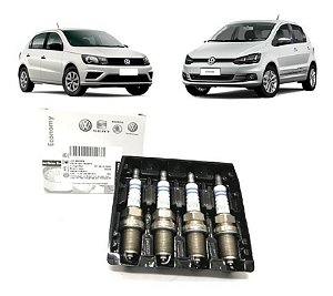 Jogo de Velas Gol Fox Saveiro G5 G6 G7 Original Vw