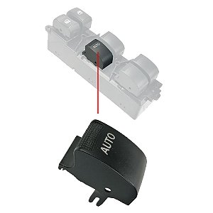 Capa Botão Comando Vidro Elétrico Dianteiro Esquerdo GM S10 Trailblazer - 94728492