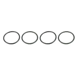 Kit 4 Anéis Vedação Bico Injetor Volkswagen Amarok 2010 Até 2022