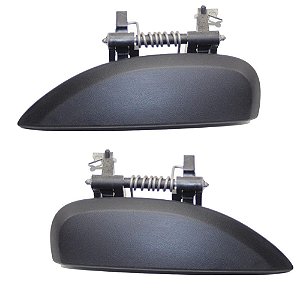 Par De Maçaneta Externa Dianteira Sandero Logan 2015 2016