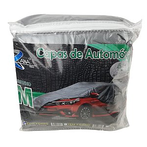Capa Proteção Garagem Coberta Automotiva Com Forro Impermeável - Tamanho M Alligator