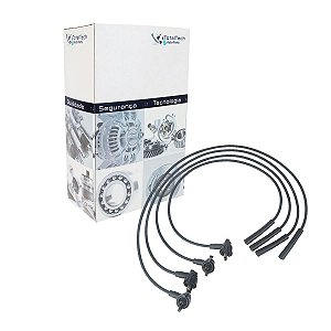 Jogo Cabos De Vela Ignição Ford Courier Fiesta Ka 1.0 1.3 1996/…