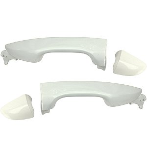 Par Maçaneta Puxador Externo Traseiro Corolla 2014 A 2018