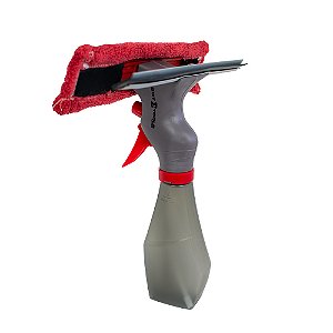 Rodo Rodinho Limpa Vidros Spray 3 Em 1 Com Reservatório 250ml