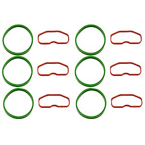 Conjunto Juntas Do Coletor Admissão Audi A4 A5 A6 Q5 B7 B8 3.2 FSI - 06E198717 / 079129717B