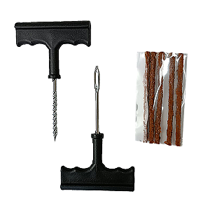 Kit Com 5 Reparo Para Pneus Sem Câmara