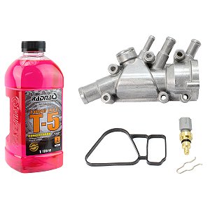 Kit Carcaça Válvula Termos + Aditivo Ford Ka Fiesta Ecosport