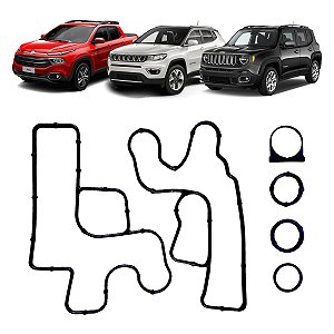 Kit Juntas Trocador Calor Toro Renegade Compass 2.0 16v Di.