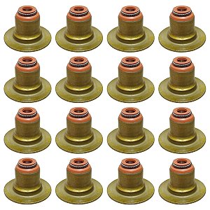 Kit Retentor Válvula Clio 206 1.0 16v D4D Não Hi-Flex/Power