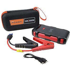 Auxiliar De Partida Power Bank Portátil Com carregador Por Indução - 69800 mAh