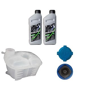 Kit Reservatório C/ Tampa E Aditivo Paraflu G1001 Vw Gol Parati