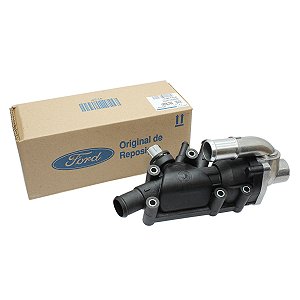 Válvula Termostática Ford Ka Courier - Carcaça E Sensor Original
