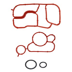 Kit Juntas Do Radiador Suporte Filtro De Óleo Vw Jetta Passat Tiguan Audi A3 A4 A5