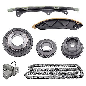Kit Corrente Distribuição Mitshubishi L200 Triton Pajero Sport 2.4 16v