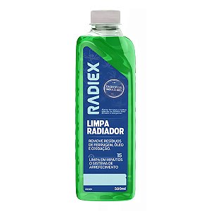 Limpa Radiador Radiex Remove Resíduos Ferrugem Óleo - 500ml