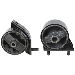 Par Coxim Inferior Traseiro Motor + Frontal Do Câmbio Jac J3 2011 a 2016