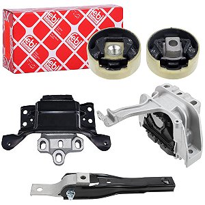 Kit Calço Coxim Motor Cambio Vw Golf Gti Audi A3 2.0 Tfsi