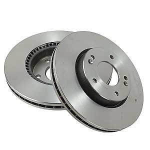 Par Disco De Freio Dianteiro Ventilado Kia Sportage 2.0 2005 A 2015