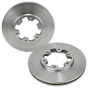 Par Disco De Freio Dianteiro Nissan Frontier X-Terra Pathfinder Terrano