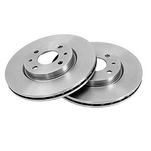 Par Disco De Freio Dianteiro Fiat idea Linea Palio Punto