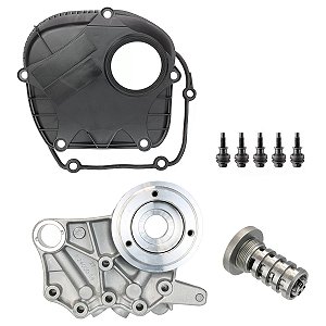 Kit Tampa + Suporte + Válvula Controle Comando Vw Jetta Golf Audi A3 Q3 TT
