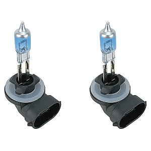 Par Lâmpada Automotiva H27W/2 Super Branca 4300K 12V 27W